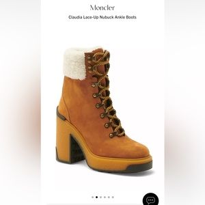 Moncler Claudia boots. Brand new with box, dust bags and tags.